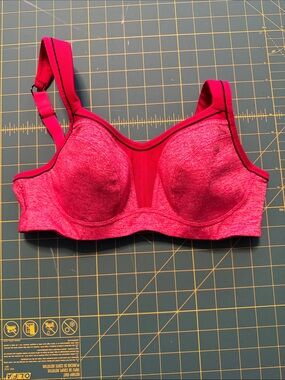 Panache Wired Sports Bra - Marled Pink 32D